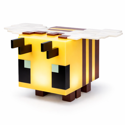 Lámpara Abeja Minecraft 3D Decorativa Gamer